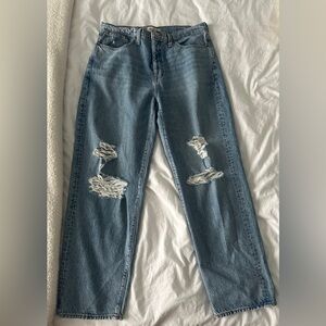 Madewell The Dadjean – Size 29 | Ripped Medium Wash